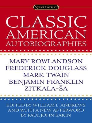 cover image of Classic American Autobiographies